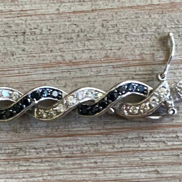 Vintage Bracelet Faux Gems Excellent Condition - Picture 7 of 12